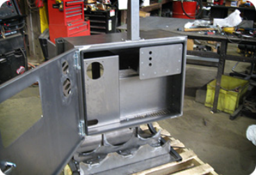 Custom Electrical cabinet, Laser cut, Formed, Welded